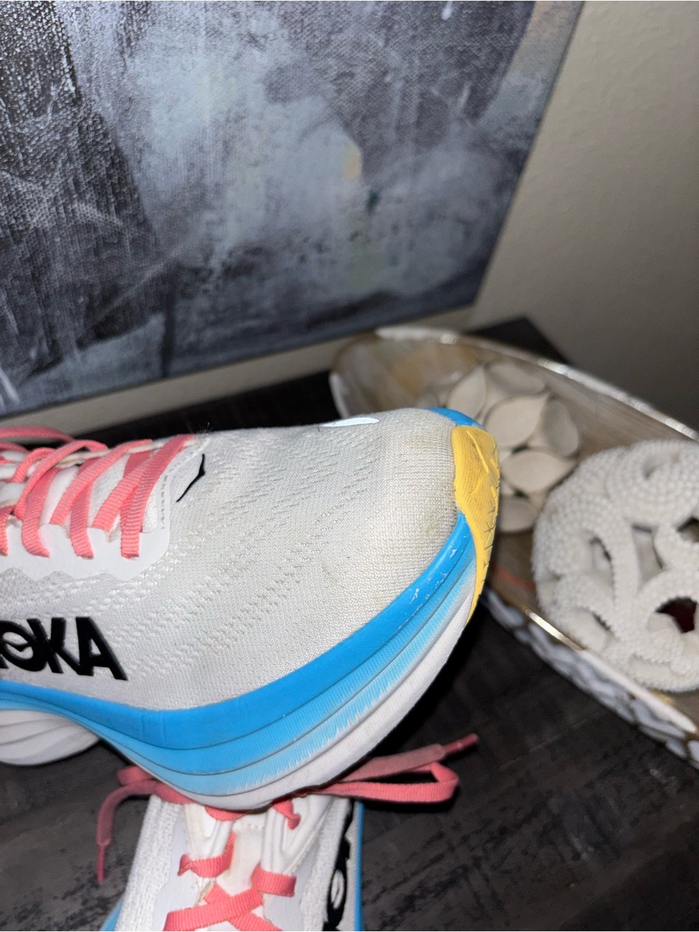 Hoka Bondi 8 running shoes WONENS SZ 10.5 - Picture 10 of 16
